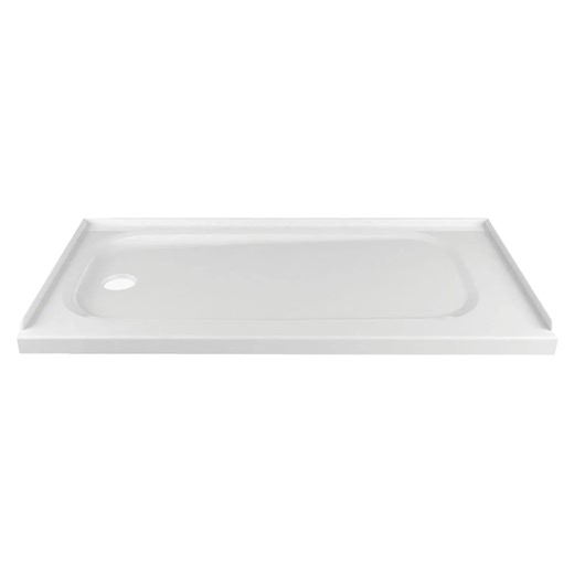 Passage 60x32-inch Low Threshold Shower Base - Left Hand Drain