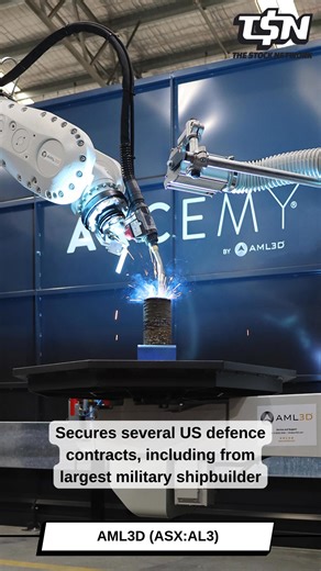 Specialist metal technology business AML3D Limited (ASX: AL3) has...