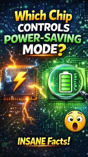 Which Chip Controls Power-Saving Mode?#PMIC#BatterySaving#TechShorts#ScienceShorts#TechReels