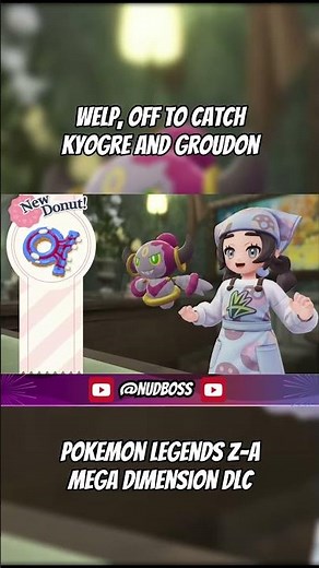 PREPARING FOR KYOGRE AND GROUDON #pokemonlegendsza #megadimensiondlc
