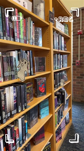 Is the library haunted??? 😳👻😱 #spookyseason #librarylife #halloween #spookybooks #librarytiktok #halloweencountdown #halloweendecorations #spooktacular #ghostbusters #ghost