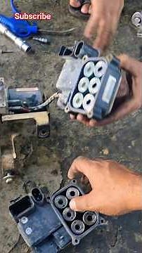 ABS ERROR FIX C0252 Brake Control Module (EBCM) control valve circuits, #automobile #mechanic #abs