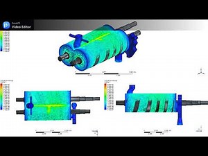CFD Simulation of Screw Type Compressor Using Ansys