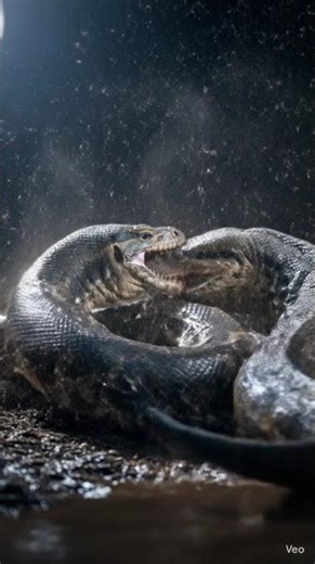monitar lizard vs anaconda