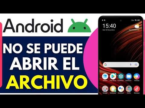 CANNOT OPEN FILE on Android (FIX)
