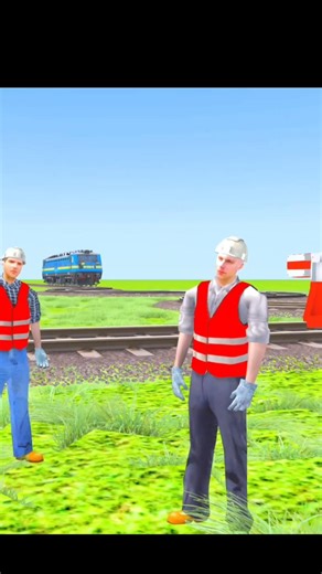 WAG7 🚂💨😵🐍did parallel crossing and auto coupling and uncoupling railroad crossing #loco #railroad