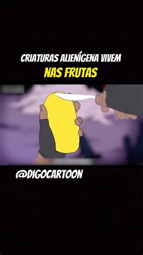 Fruta Alienígena: Diversão em desenhos infantis