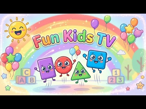 Learn Shapes for Kids | Circle, Square, Triangle & Rectangle 🎨