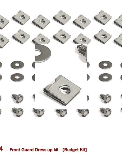 FRONT GUARDS FASTENER KIT [BUDGET] for VB VC VH VK VL VN VP VR VS