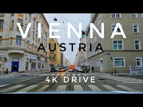 Driving in Vienna 4K - Austria Capital - Wien