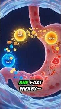 What Happens Inside Your Body After Eating a cake 🍰| 3D Medical Animation