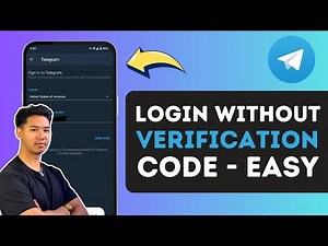 How to Login Telegram Without Verification Code !