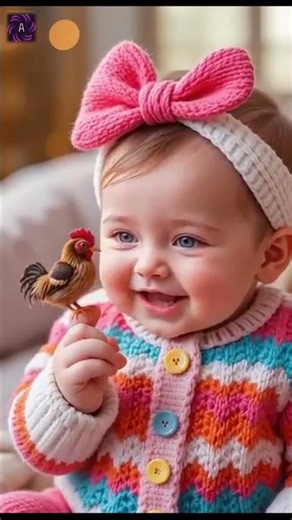 cute baby video with AI