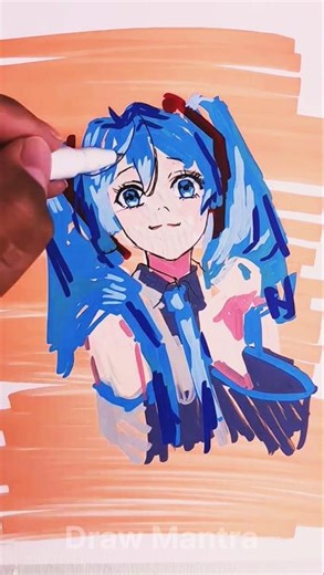 Anime Character Created in Seconds 😱✍️| #shorts