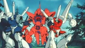 205 AMX-117R Gaz-R AMX-117L Gaz-L (from Mobile Suit Gundam ZZ)