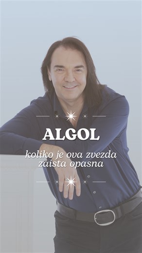 Algol je fiksna zvezda koja važi za najozloglašeniju na nebu, koja se nalazi na 26. stepenu znaka Bika. Ali... da li je to zaista istina? 🤔 U našem najnovijem YouTube videu, Aleksandar Imširagić odgovara na najzanimljivija pitanja sa Instagrama – uključujući i zvezdu Algol. U videu ćeš saznati: ✨ Da li retrogradni Merkur utiče na sklapanje braka ✨ Koja je razlika između Twin Flames, Soulmate i karmičke veze — i kako da ih prepoznaš ✨ Kako se u horoskopu vidi potencijal za privatni biznis ✨ Koje