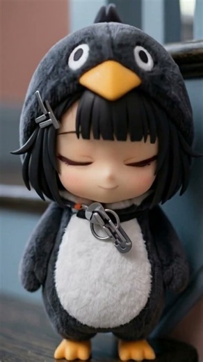 سر صغير ومريح تحت الدرج! 🐧💛🏡