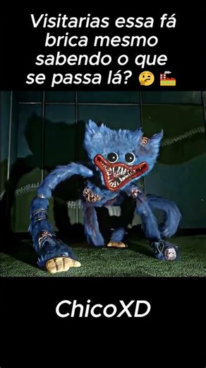 Visitarias essa fábrica mesmo sabendo o que se passa lá? 🤔🏭 #shorts #poppyplaytime