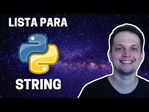 Converter lista para string com Python 3