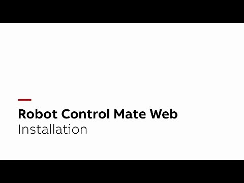 Robot Control Mate Web Installation