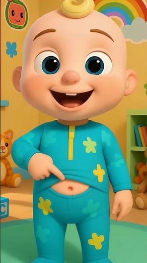 Belly button dance.... Kids Nursery Rhymes #cocomelon #song #shorts #dance