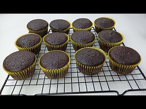 Soft and fluffy chocolate cupcake.Perfect for any kinds of frosting..