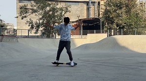 Most 360 rotations on a caster board in one minute - 34 by Hardik Raghuwanshi