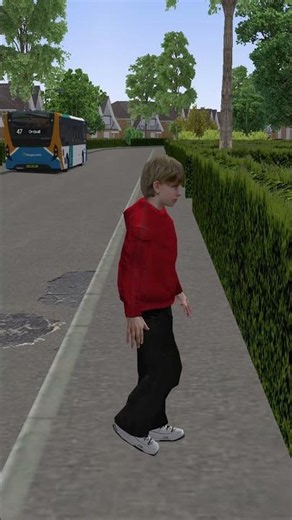 Crazy Kid Spinning in Omsi 2 #gaming #simulation #omsi2 #shorts #fyp