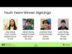 Winners at MIT Global AI Hackathon 2024