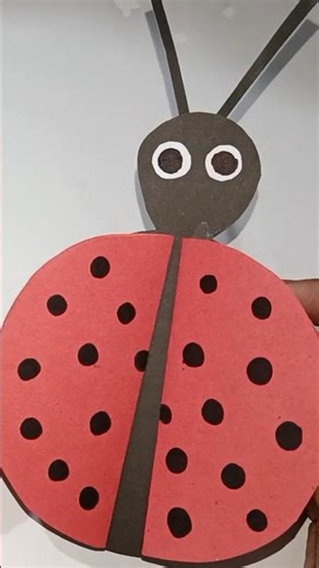 How I transform paper into a Bug 🐞#diy #papercraft #craft