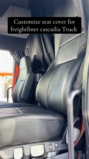 Custom Seat Covers for Freightliner Cascadia Trucks