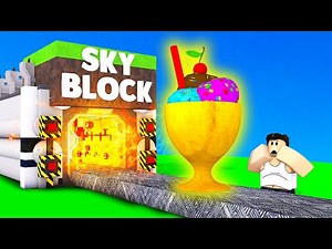 Unlocking MOST EXPENSIVE FARM in Skyblock! // Roblox