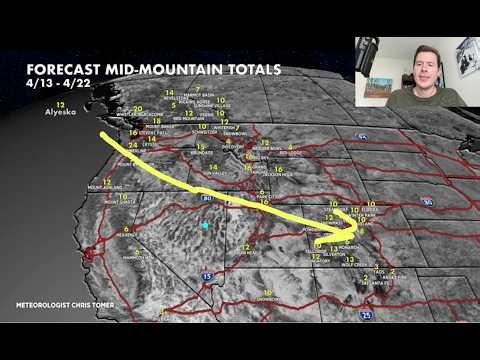 Mountain Weather Update 4/13, Meteorologist Chris Tomer
