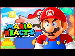 Mario Reacts To The Ultimate "Super Mario Bros Wonder" Recap Cartoon!