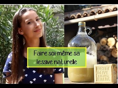 Recette facile pour faire soi-même sa lessive naturelle: DIY Lessive machine / DIY natural detergent