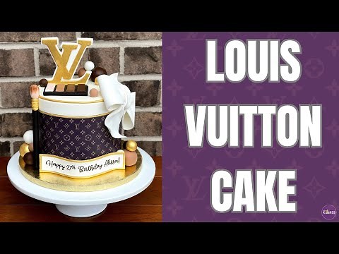 Decorate With Me! Girly LOUIS VUITTON Cake Tutorial