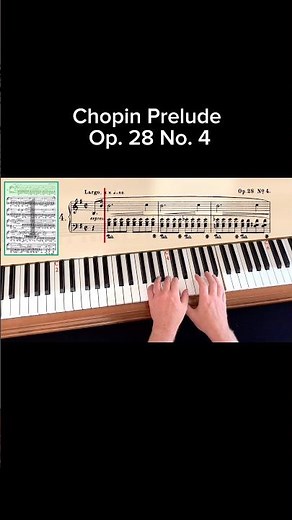 Chopin Prelude Op. 28 No. 4 – A Slow Classical Piano Moment