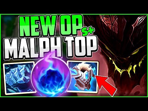 WINTER'S APPROACH TURNS MALPHITE INTO AN EASY S TIER CARRY [EASY TOP LANE CARRY] Malphite Season 12