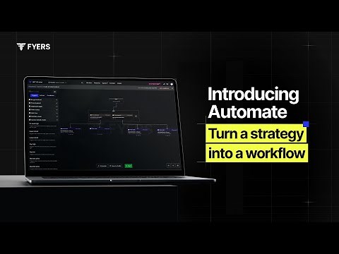 Automate Trading Strategies Without Coding | Automate by FYERS