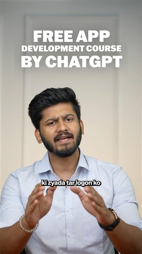 Free App Development Course by ChatGPT