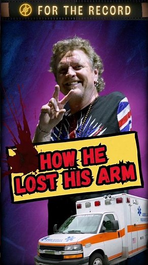 The LOSS Of Rick Allen’s Arm From Def Leppard!! 😳 #defleppard #rockstory #shorts