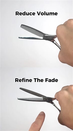 𝐉𝐄𝐄𝐒𝐎𝐍 𝐋𝐀𝐑𝐀𝐒𝐊𝐎 on Instagram: "Not all thinning scissors have the same result 👉🏼 Clip 1: Learn how to reduce volume Clip 2: Refine/ detail the fade for a clean & blurry result Learn the difference between both thinning scissors will boost your cutting game to the next level 🔥"