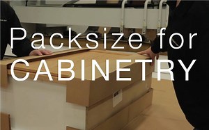With our On Demand Packaging® machines that can make any box size or style at any time, Packsize is particularly well suited to cabinetry companies. Let's take a moment to talk about how Packsize prevents damages during shipment, eliminates box inventories, and keeps pace with your orders. If you'd like to learn more, click here to read about Packsize's solutions for cabinetry companies: http://www.packsize.com/solutions/cabinetry/ | Packsize