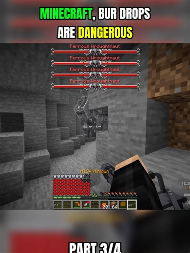 Minecraft But Drops Are Dangerous