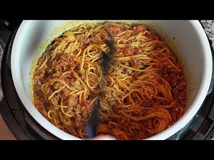 Ninja Foodi - One Pot Spaghetti