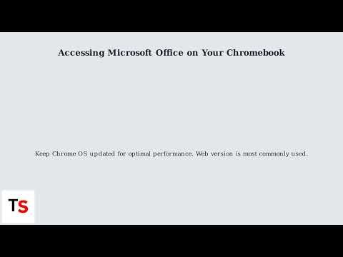 How to Use Microsoft Office on a Chromebook – Word, Excel, PowerPoint & Google Docs Alternatives