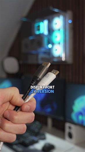 Neues DisplayPort 2.1 Kabel für Gamer!