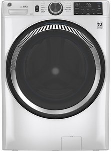 GE® 4.8 Cu. Ft. White Smart Front Load Washer with UltraFresh Vent System | Fred's Appliance | Eastern Washington's, Northern Idaho's, and Western Montana's largest appliance dealer with stores located in Coeur D'Alene, Spokane Valley, Spokane, Kennewick, Missoula, Kalispell, and Billings.