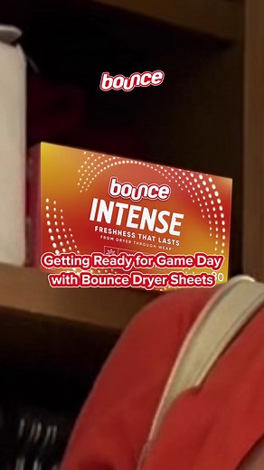 Be ready for game day with Bounce Intense Dryer Sheets. Shop Bounce Intense now! | Bounce