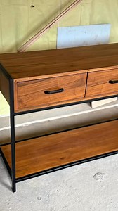 Entryway console table ❤️ _____ ✔️ Direct furniture maker ✔️ We do beds, dining sets, sofas, tv racks, etc. ✔️ Actual work posted ✔️ All items can be customized ✔️ You can send your own design/peg ✔️ We accept bulk projects ✔️ We deliver anywhere in Metro Manila, Rizal areas, Cavite, and Bulacan via Lalamove/Transportify. 📩 rusticfurniture.bygich@gmail.com 📞 Viber: 63 929 254 4215 📍 Workshop: Taytay, Rizal 🌐 www.rusticfurniturecenter.com Message us to order! 💌 | Rustic Furniture